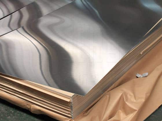 1100 Aluminum Sheet Softened O .040" Thick x 6.0" Wide x 24.0" Long 
